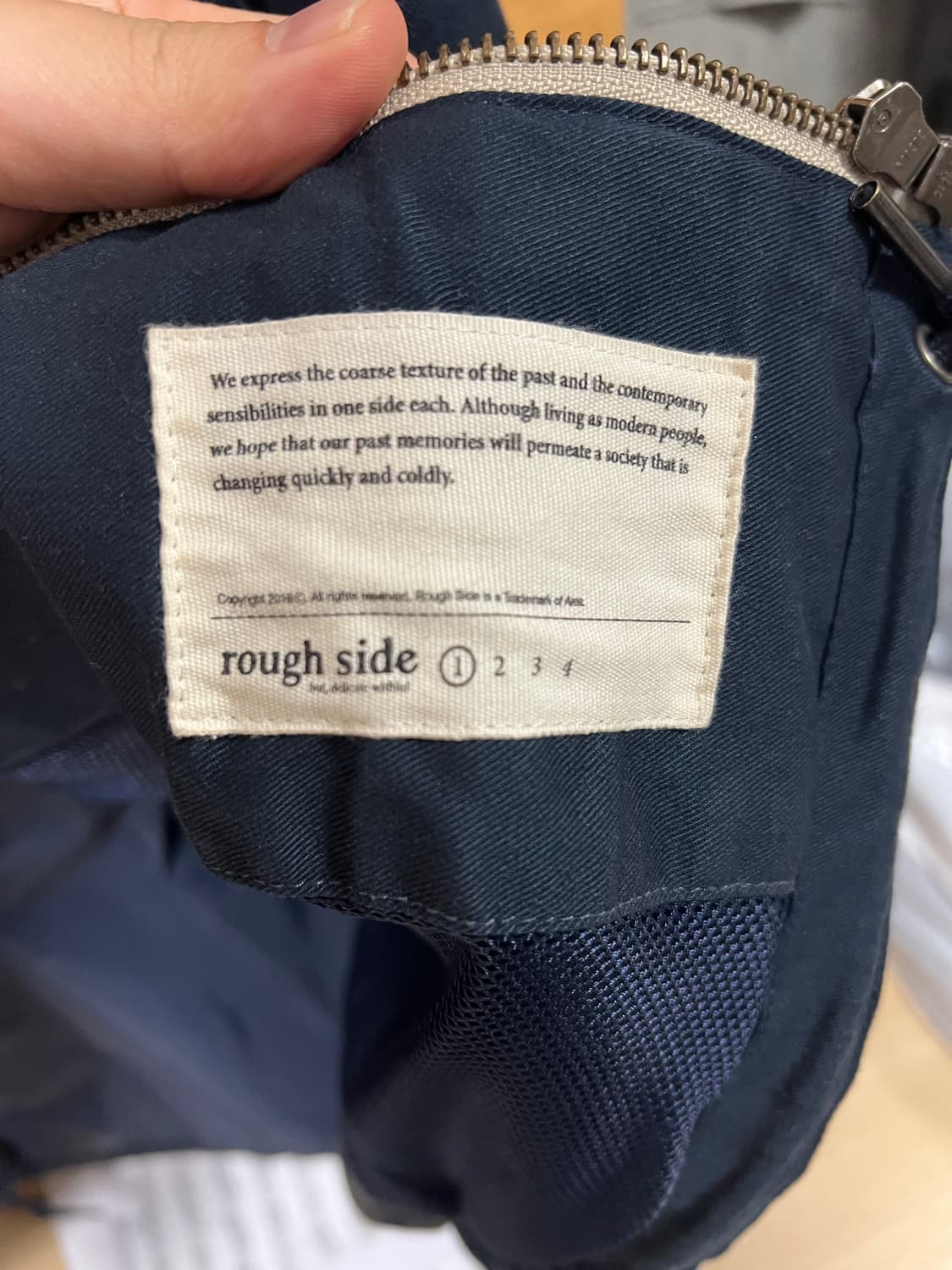 [1] 러프사이드 25ss 힐파카 네이비 상품이미지3