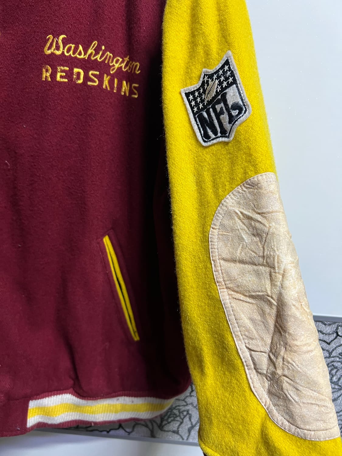 빈티지 NFL 오피설 라이센스 레드스킨스 자켓 상품이미지5