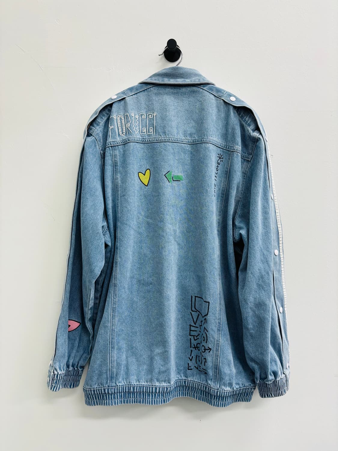 아디다스 x 피오루치 20SS 패턴 데님 자켓 상품이미지4