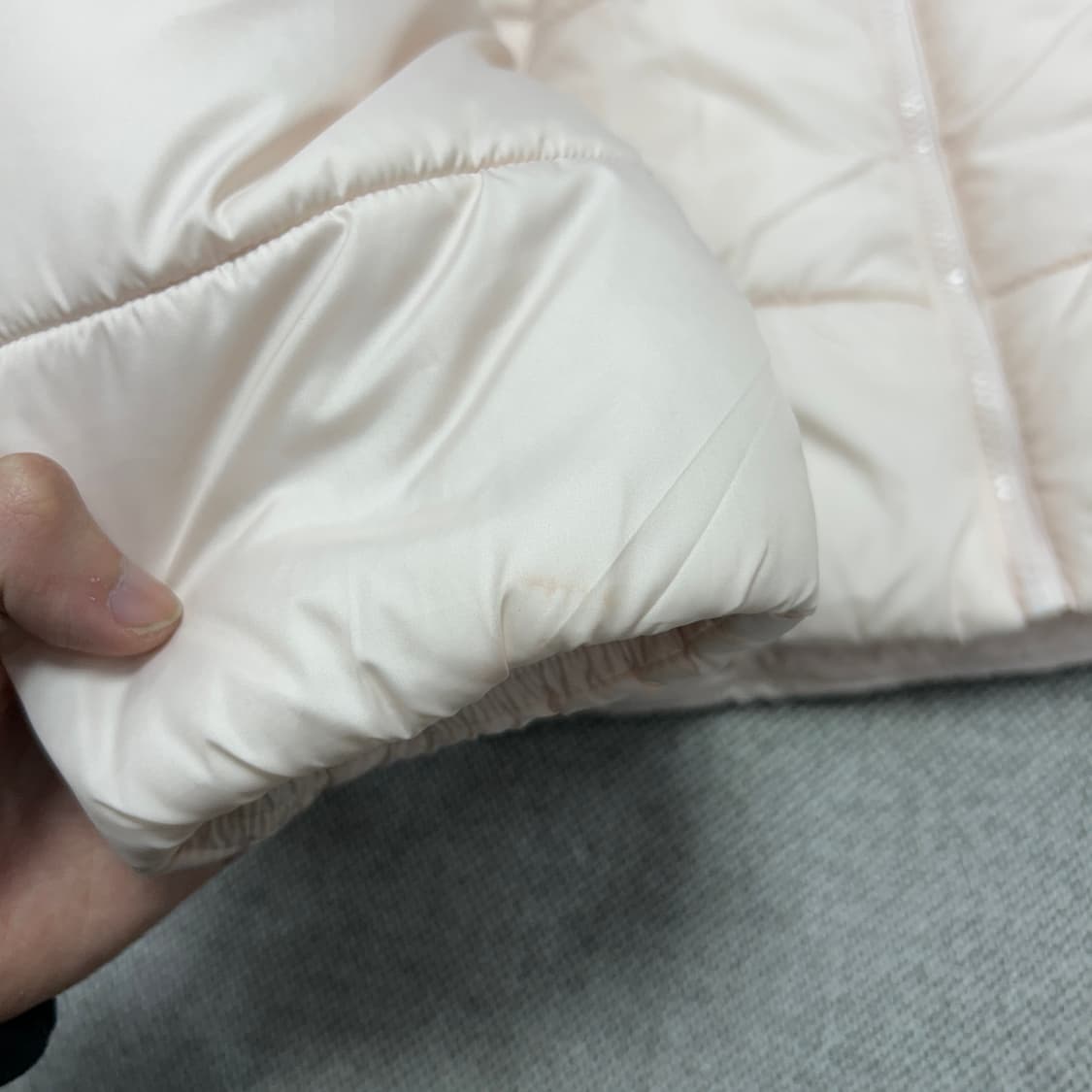 아디다스 우먼스 핑크 파이어버드 패딩(M) 상품이미지7