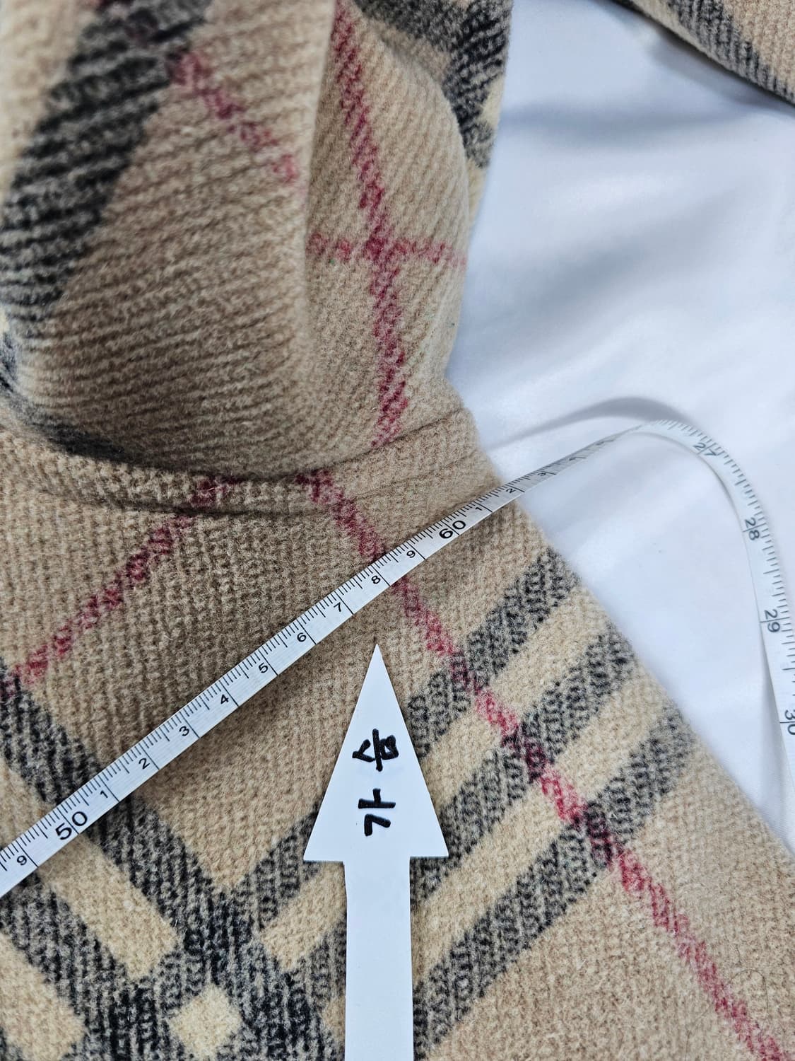 버버리체크더블코트 상품이미지6