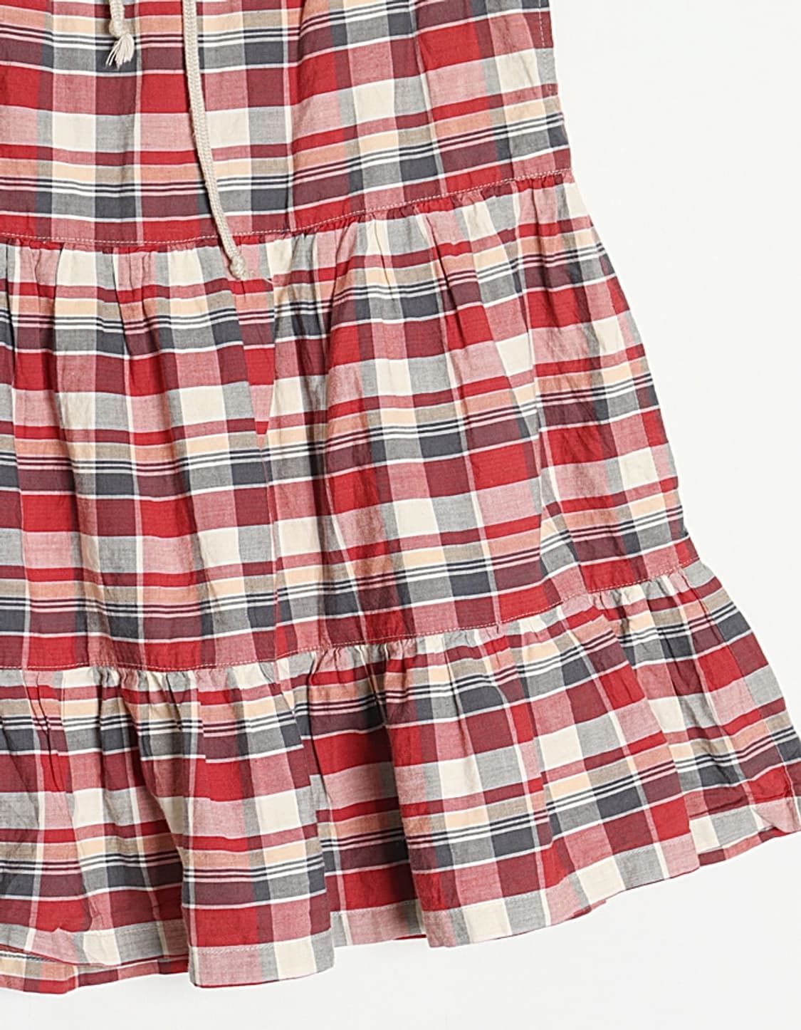 Non Check Tiered Mid Skirt (26) 상품이미지3