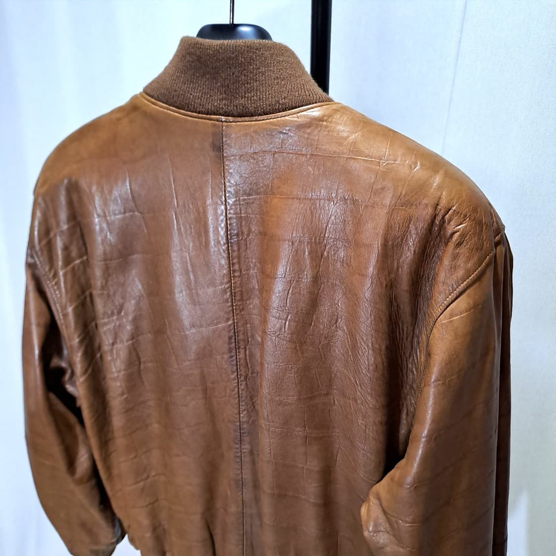 (택포) 메드 인 이태리 A-1 양가죽 자켓 52 B660 상품이미지6