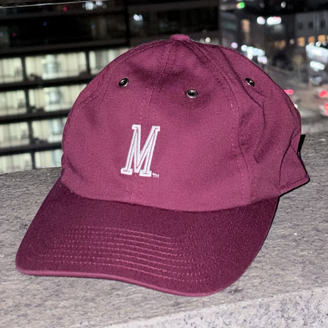 나이키 TEAM 버건디 자주 볼캡 ‘Maroon Tigers’ 상품이미지1