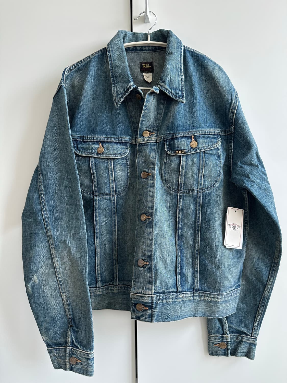 RRL 더블알엘 인디고 데님 자켓 릴랜드 워시 상품이미지1