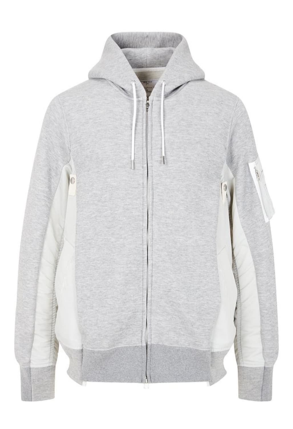 사카이 나일론 믹스 후드 집업 3사이즈 상품이미지1