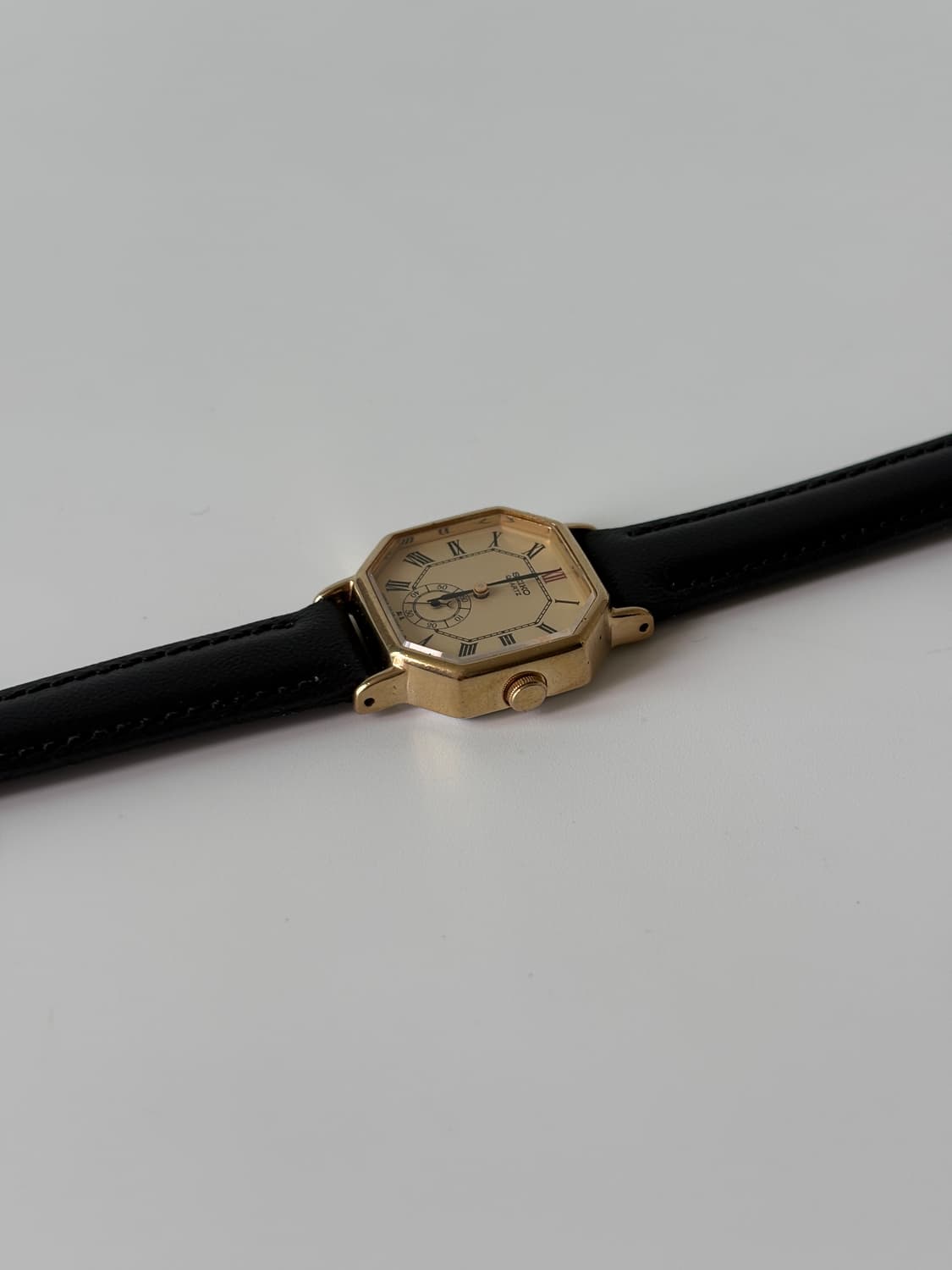 1980s Small Seconds Octagon Ladies Quart 상품이미지4
