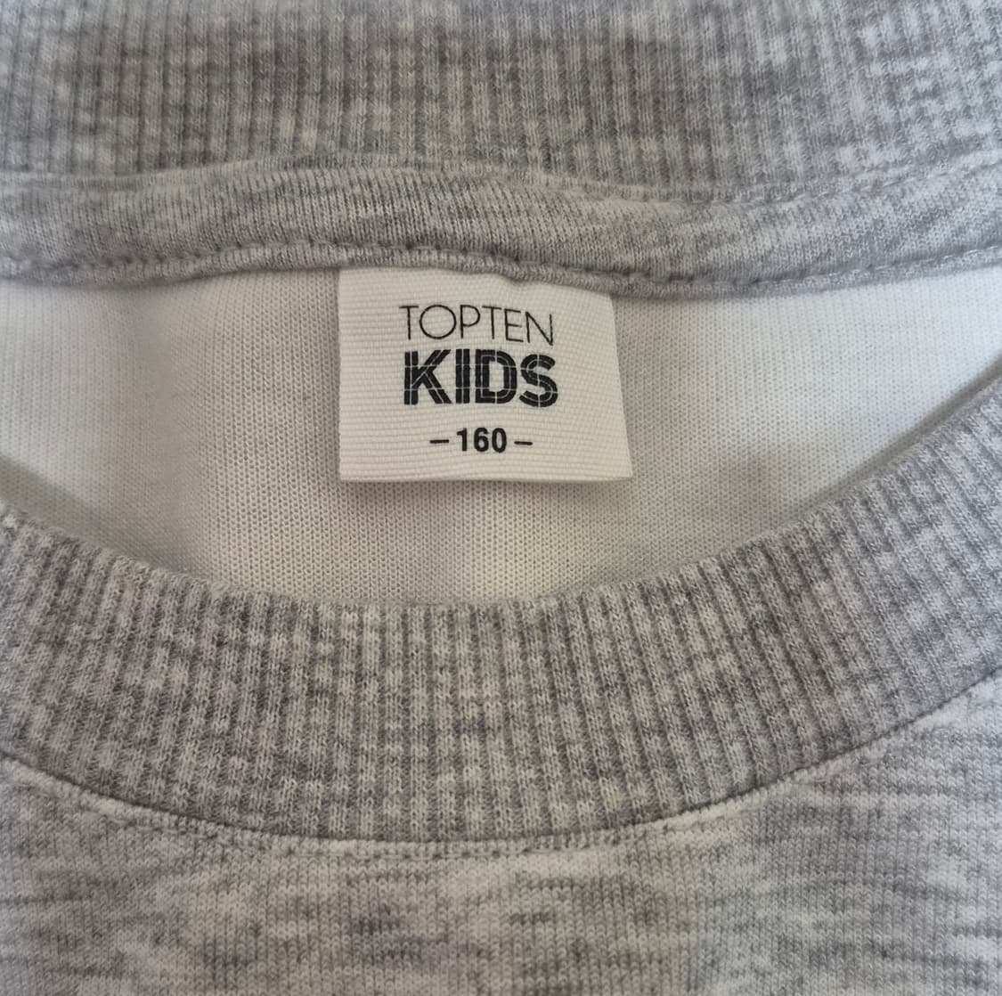 회색 그레이 맨투맨 상품이미지2