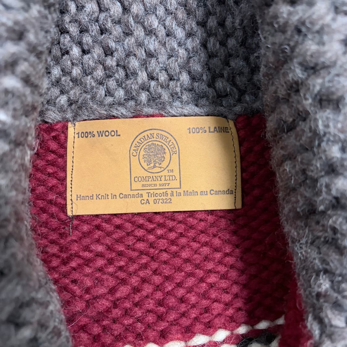 CANADIAN 코위찬 니트 집업 상품이미지4