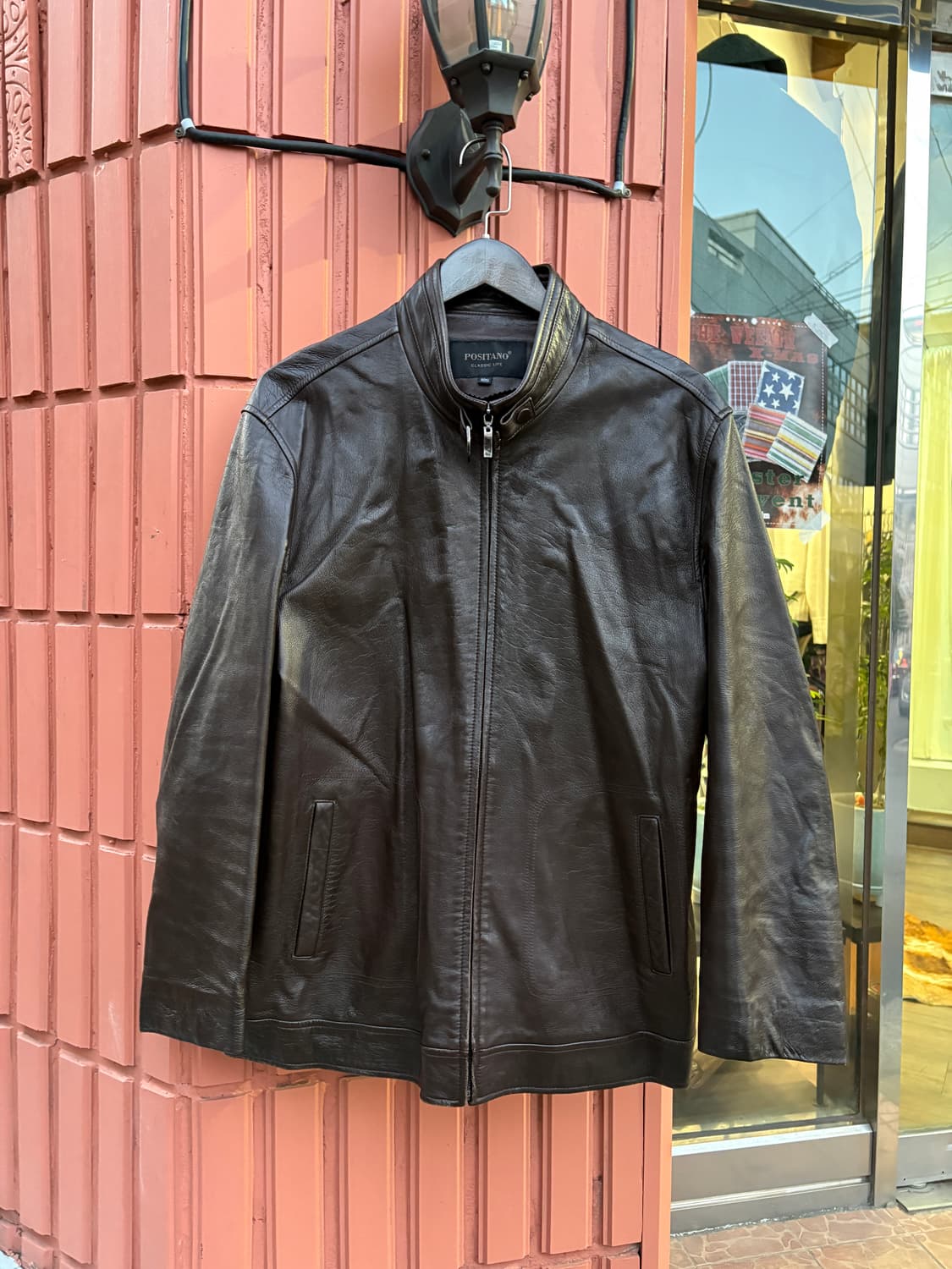 Vintage 양가죽 레더자켓 상품이미지4