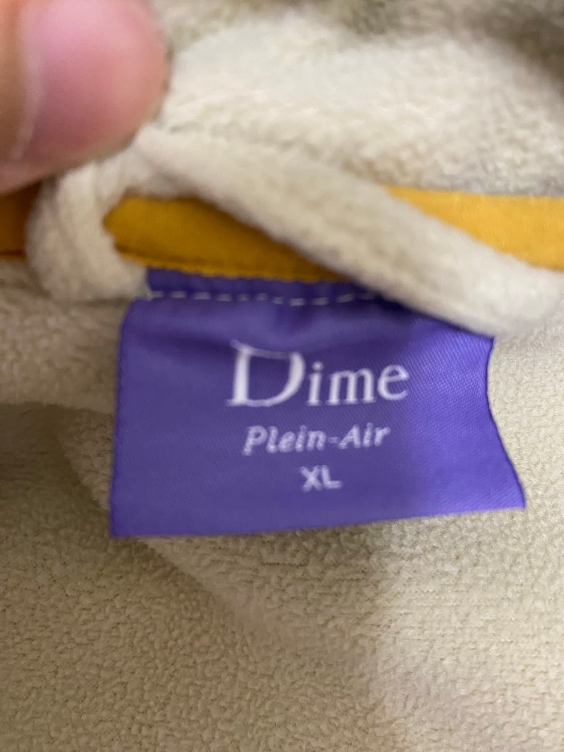 Dime plein air 플리스 xl 베이지 상품이미지5