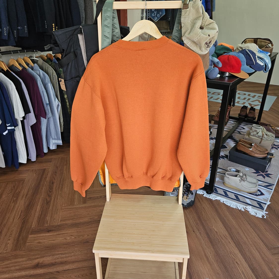 90s 러셀 무지 스웻 상품이미지2