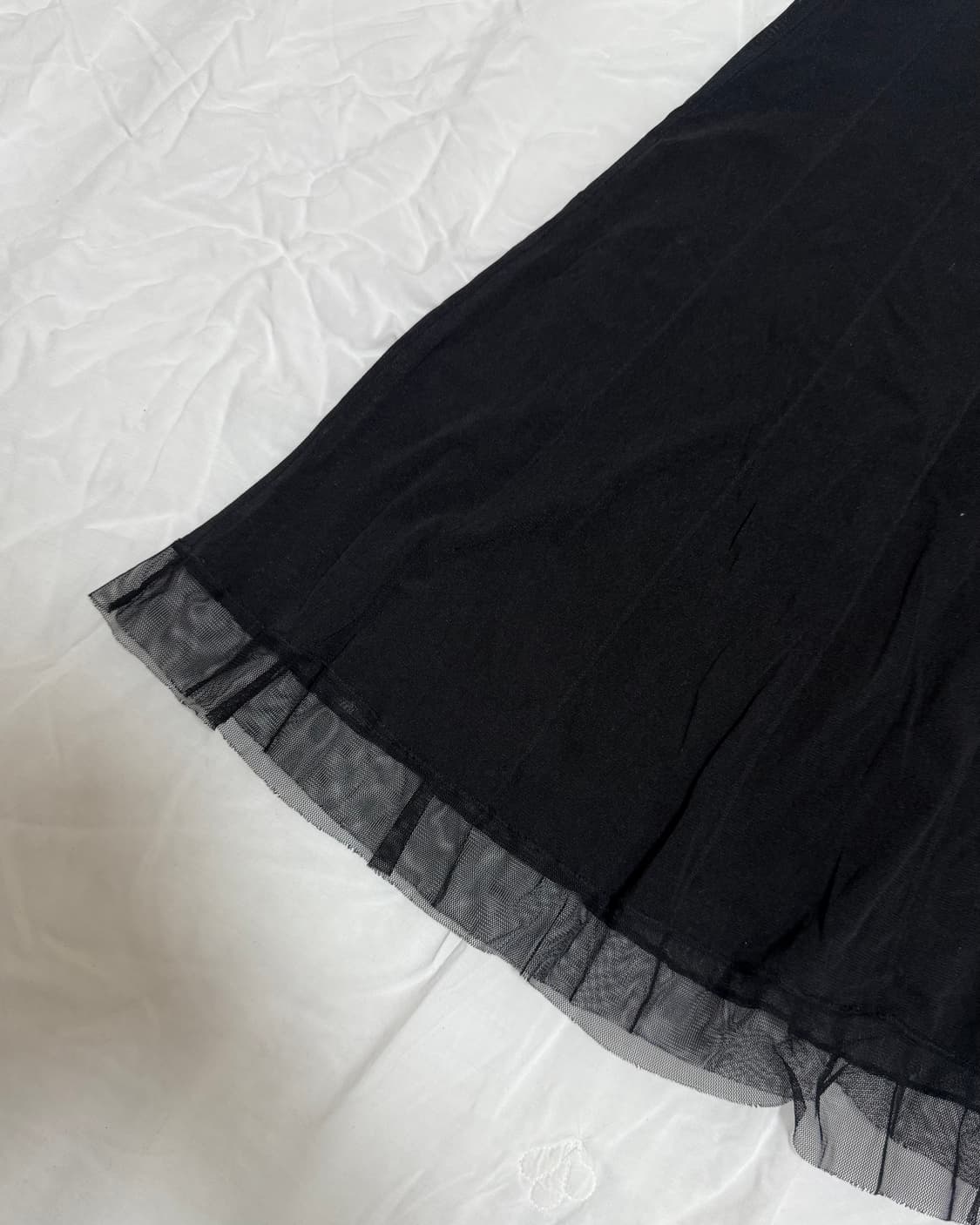 vivienne tam 비비안 탐 블랙 미디 스커트 상품이미지4