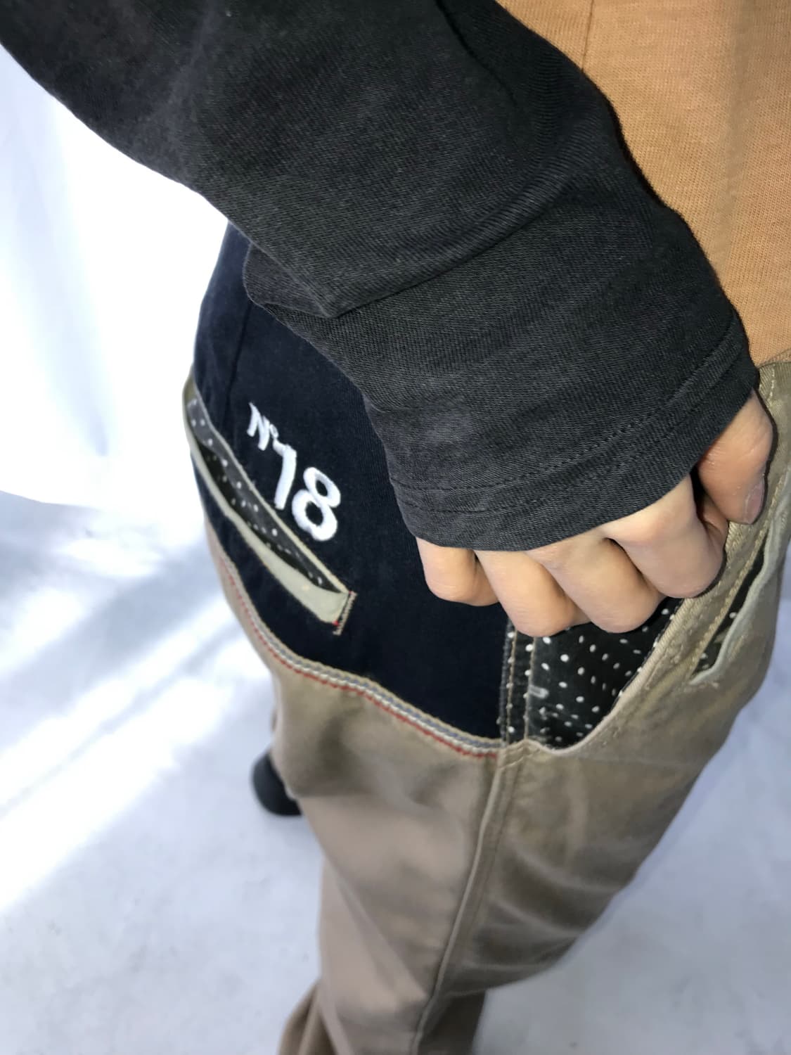 Rimaster 브라운 팬츠 상품이미지3