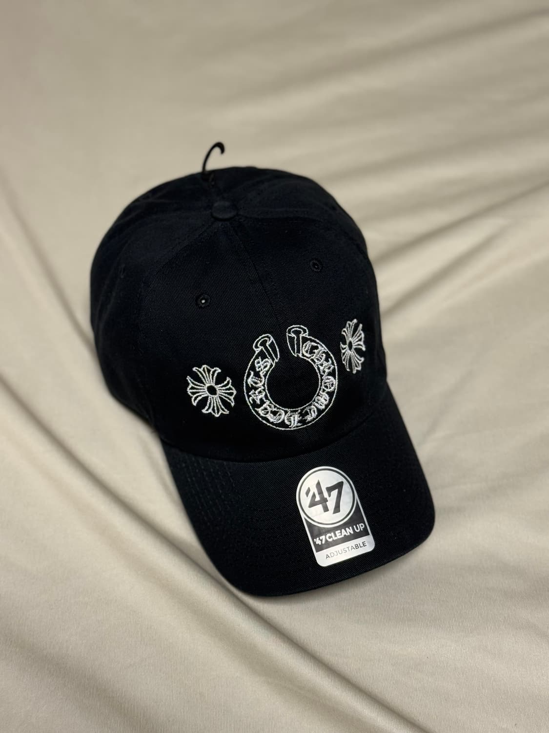 nptsss 크롬하츠 볼캡 블랙 상품이미지2