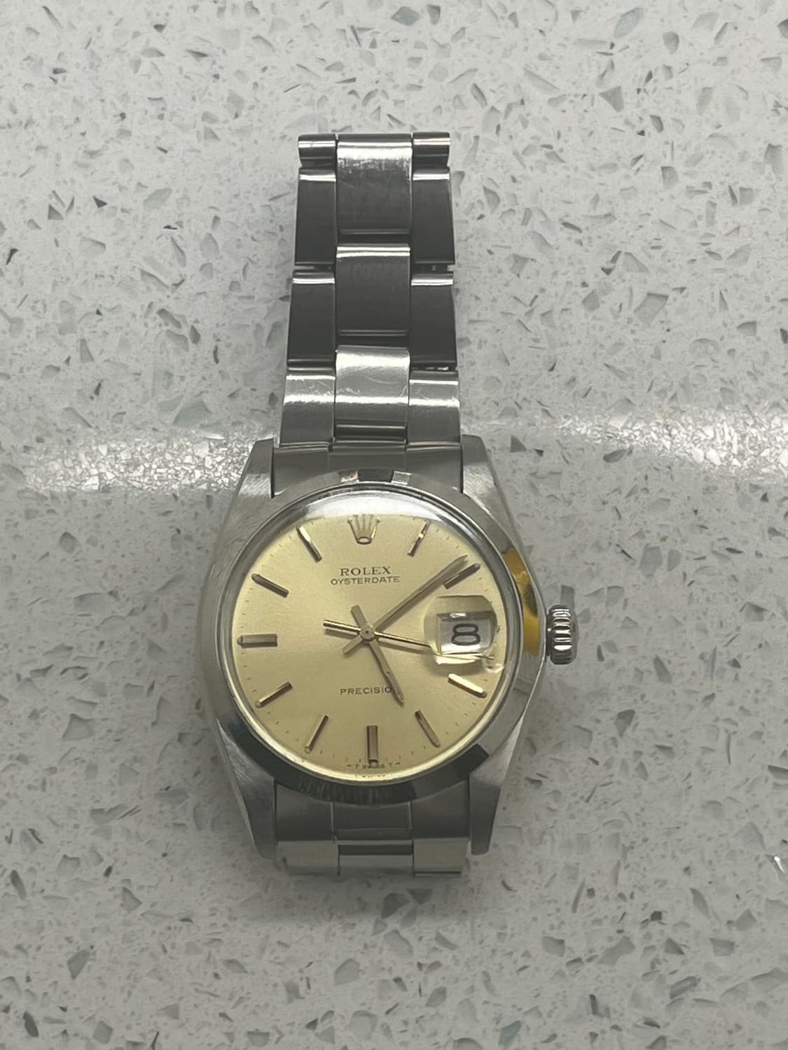 롤렉스 6694 프리시전 샴페인 골드 34mm 상품이미지2