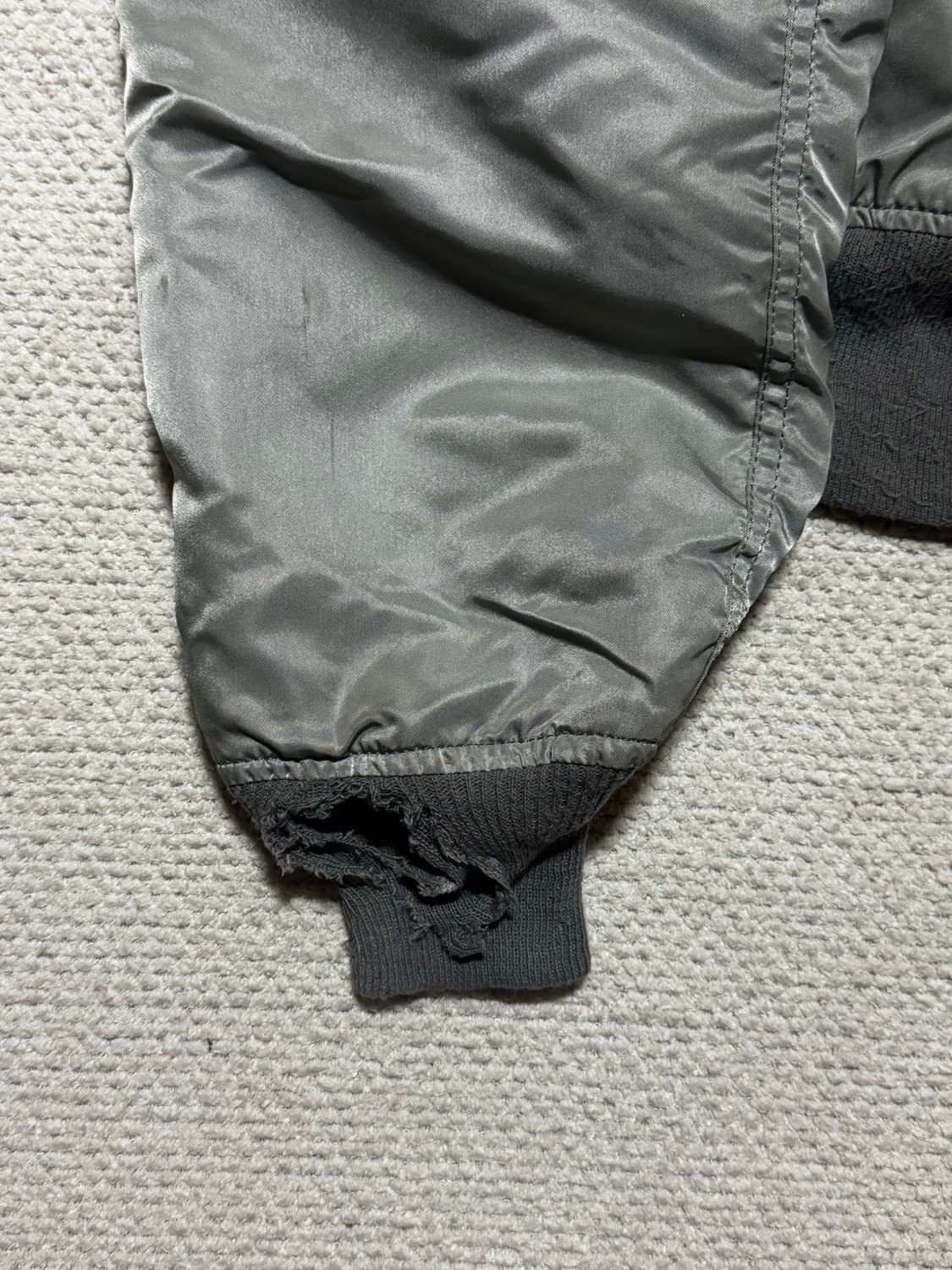 80s 빈티지 USA 알파 인더스트리 N-2B L 상품이미지3