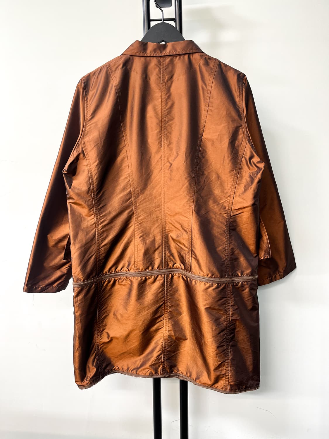 Atlantic 90's 컨버터블 나일론 새틴 자켓 상품이미지6