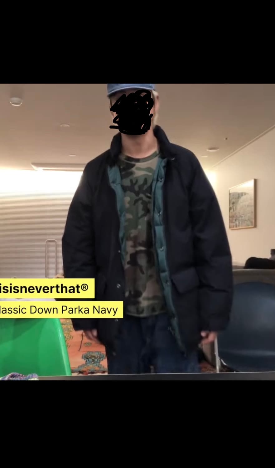 디스이즈네버댓 클래식 다운 파카 덕다운 상품이미지3