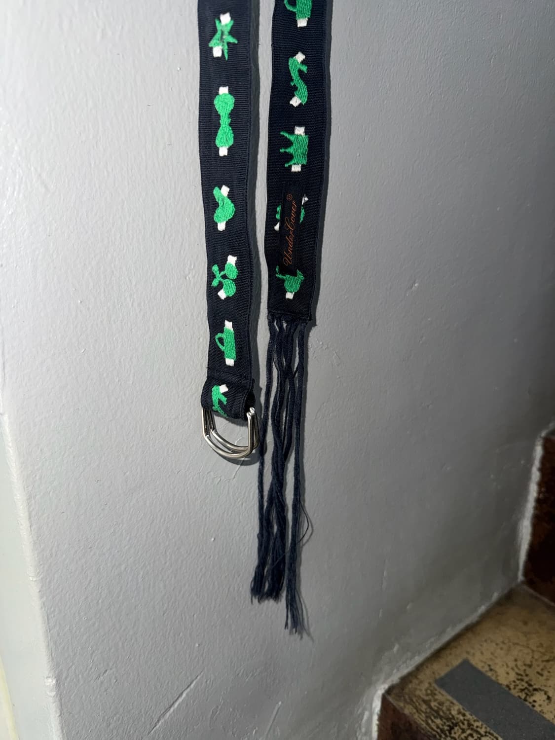 언더커버 스트랩 디테일 링 벨트 상품이미지5