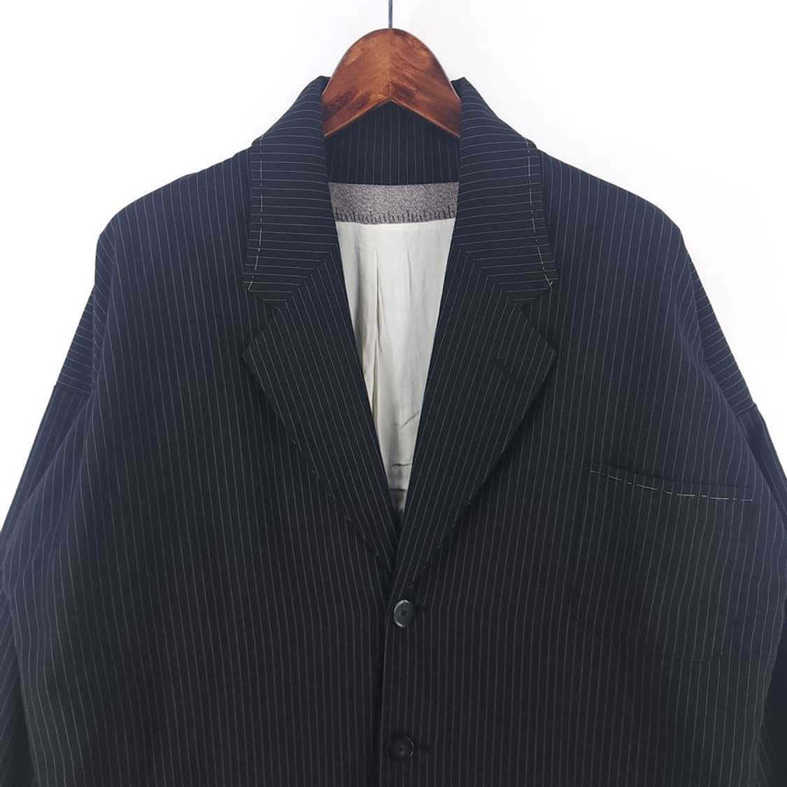 [남3]비즈빔 해먼스 오버핏 자켓[Y63-187]/빈티지프렌 상품이미지2