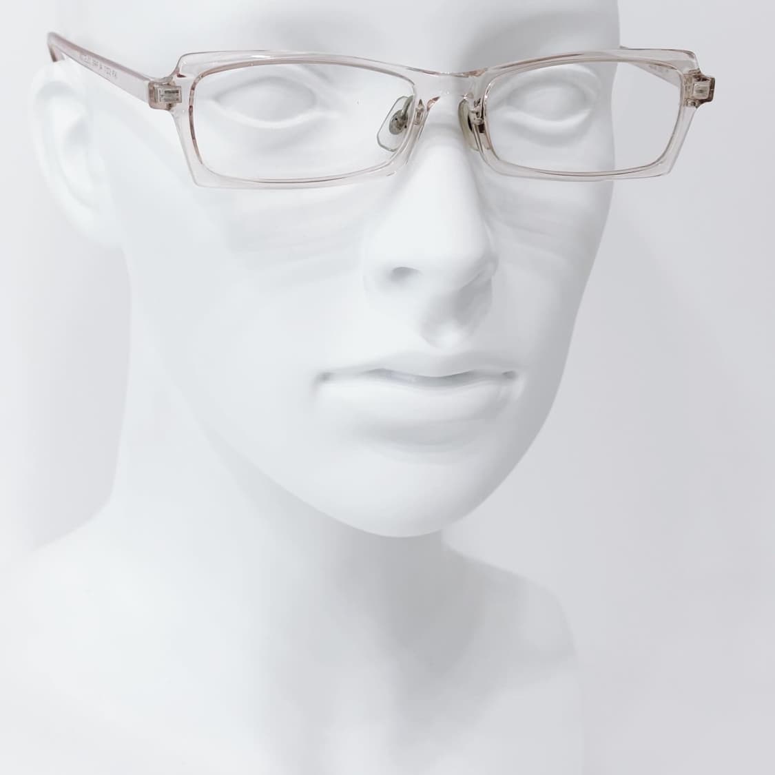 핑크 스퀘어 뿔테 데드스탁 빈티지안경 상품이미지5