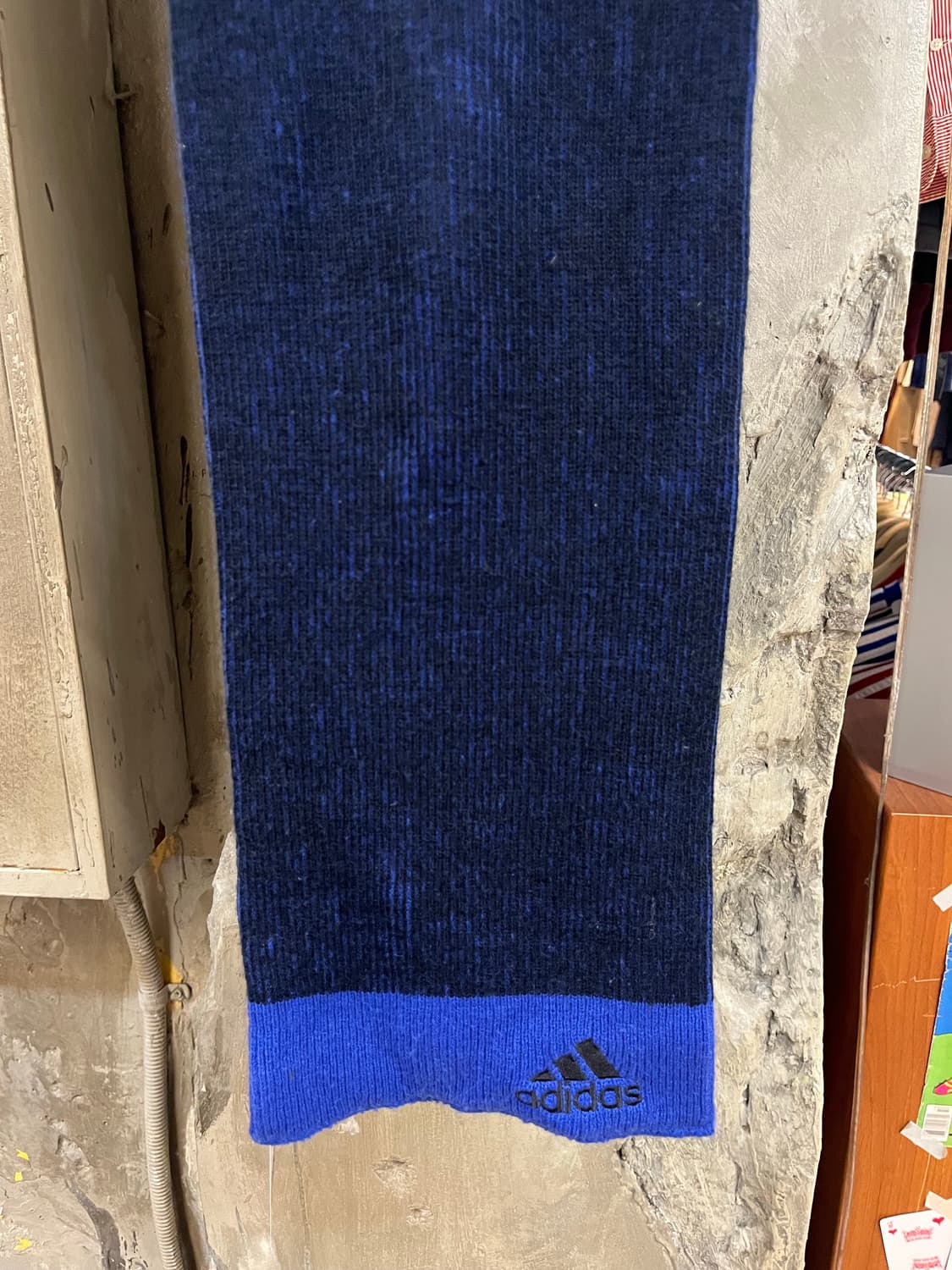아디다스 배색 머플러 블루 #csz3053 상품이미지4