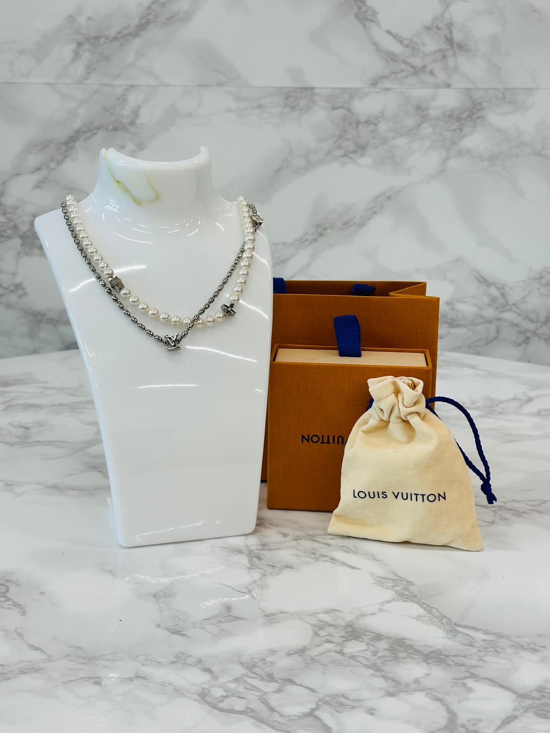 루이비통 펄퓨전 진주 목걸이 상품이미지1