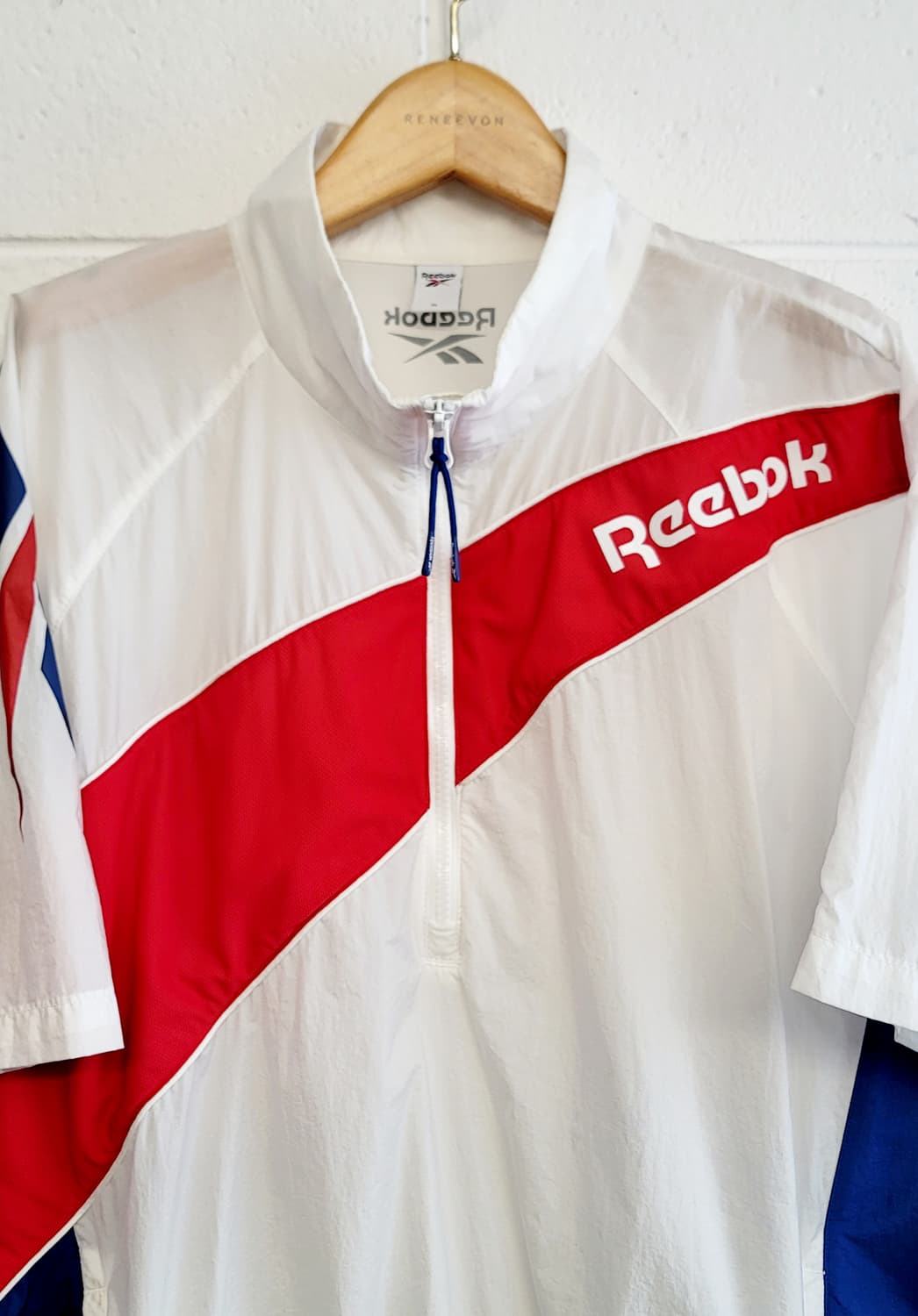 리복(Reebok) 패널드 백터 반팔 아노락자켓 판매 상품이미지4