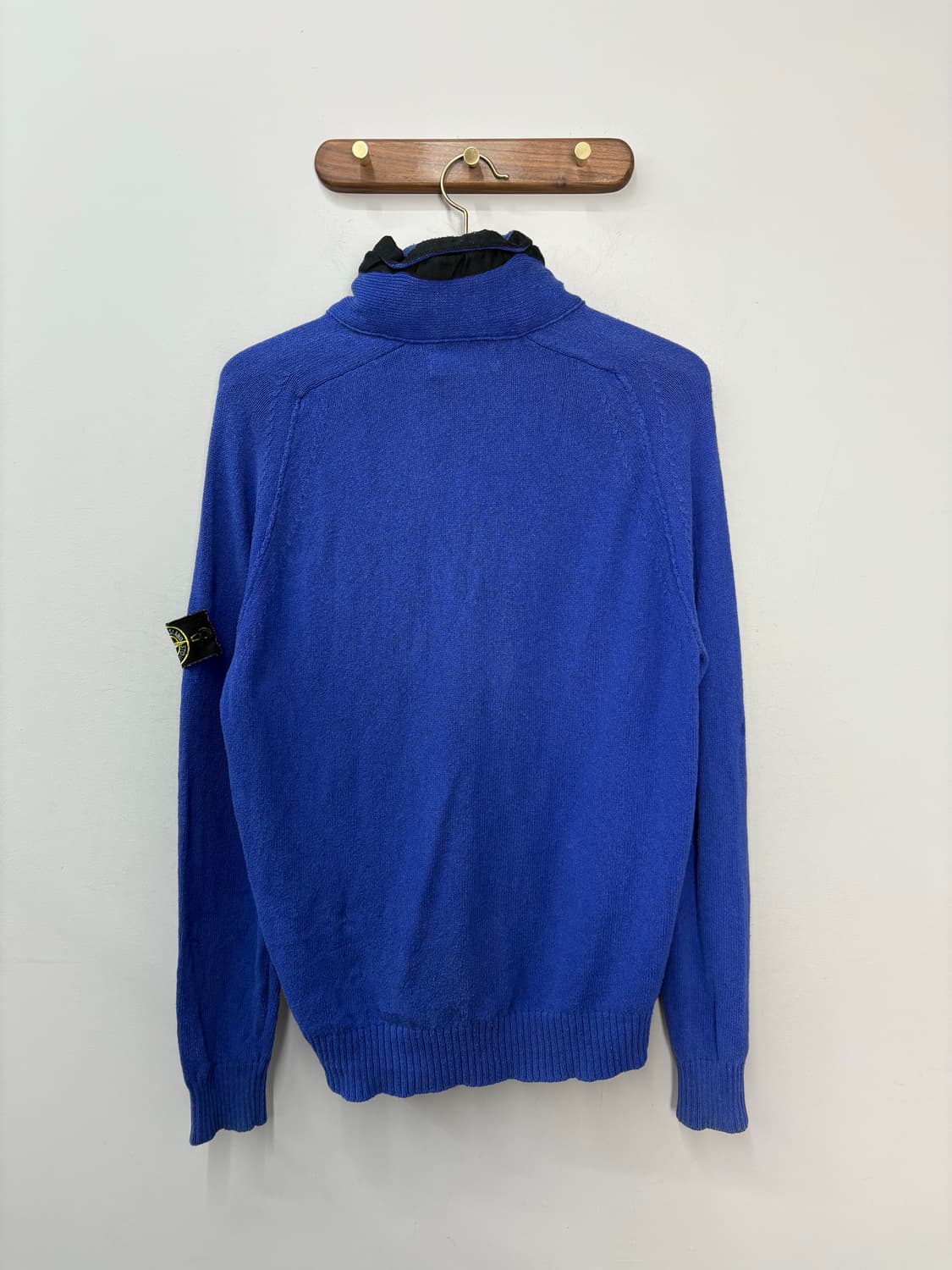 스톤아일랜드 나일론 후드 니트집업 A3376 상품이미지5