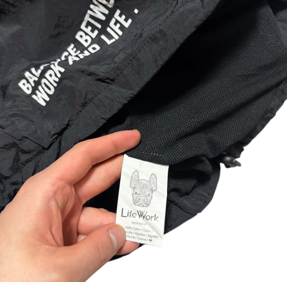 라이프워크나일론 바람막이 자켓 상품이미지2