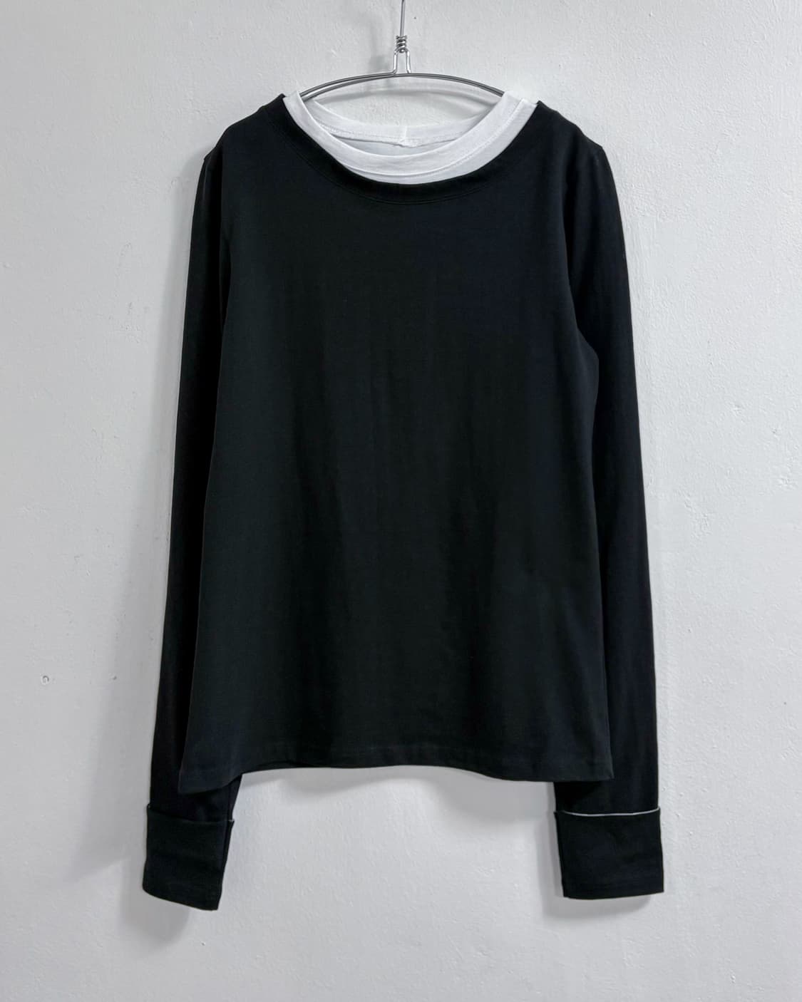 레이어드 넥 슬리브  상품이미지2