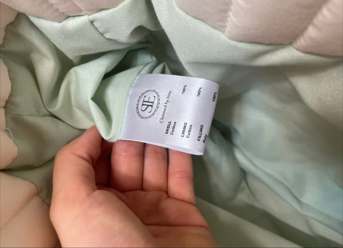 시엔느 패딩 토트백 크림 상품이미지4