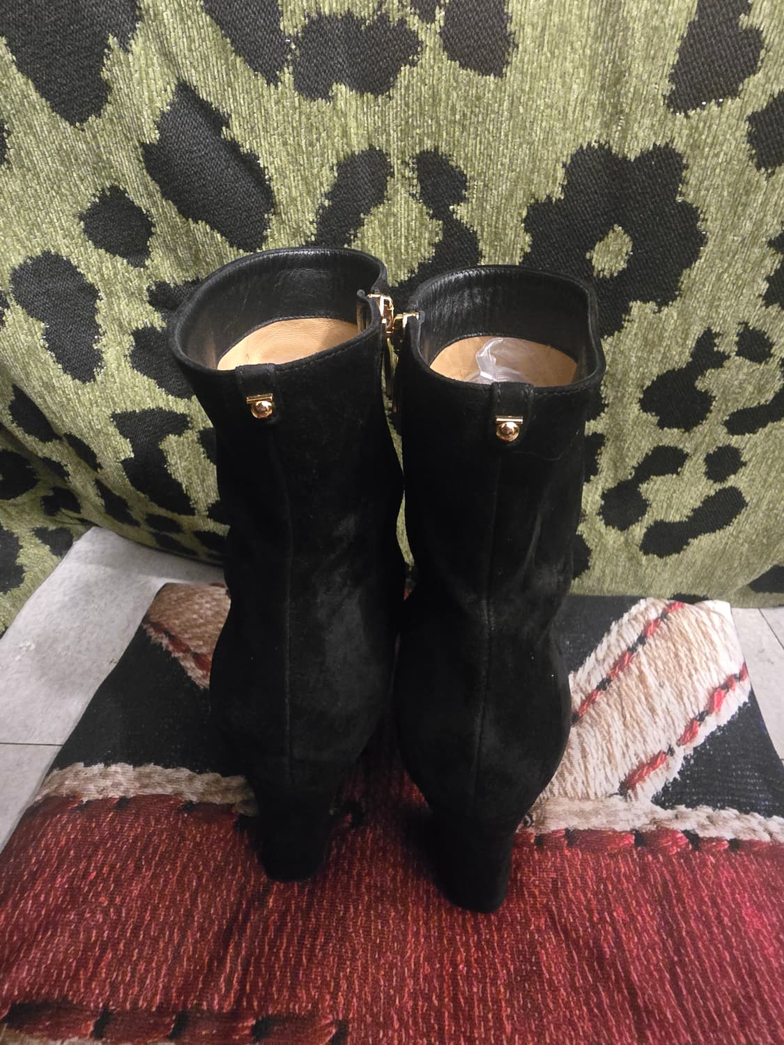 살바토레 페라가모(Salvatore Ferragamo) 스웨드 앵글부츠 상품이미지2