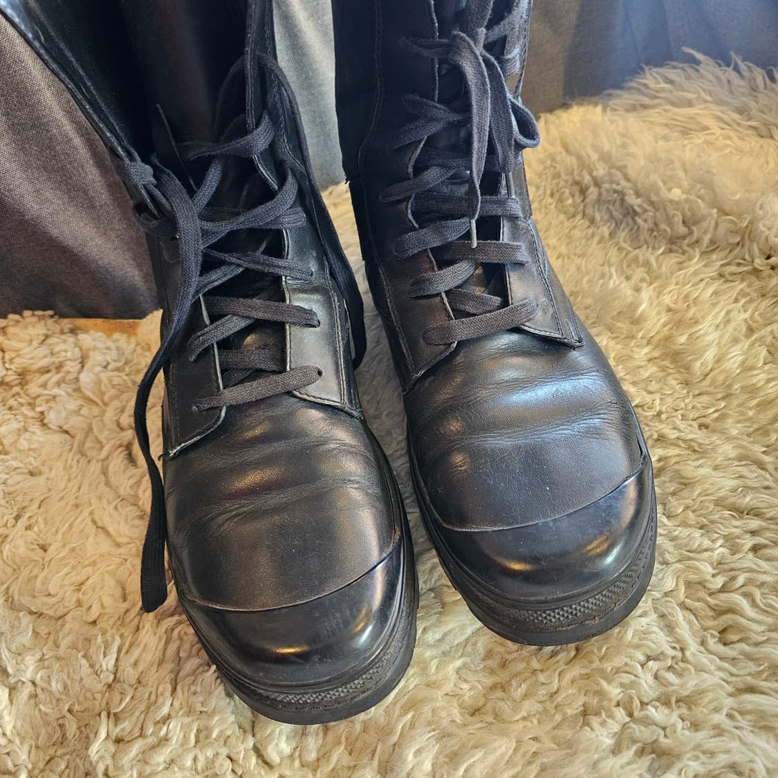 헬무트랭 HELMUT LANG  2003AW combat boots 상품이미지3