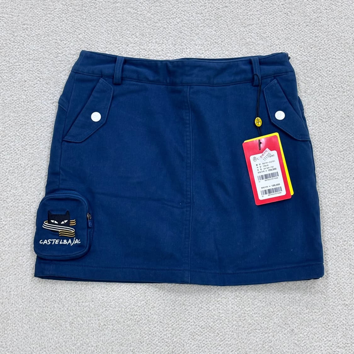64 신상품 까스텔바작 여성 골프 스커트 0326E 상품이미지1