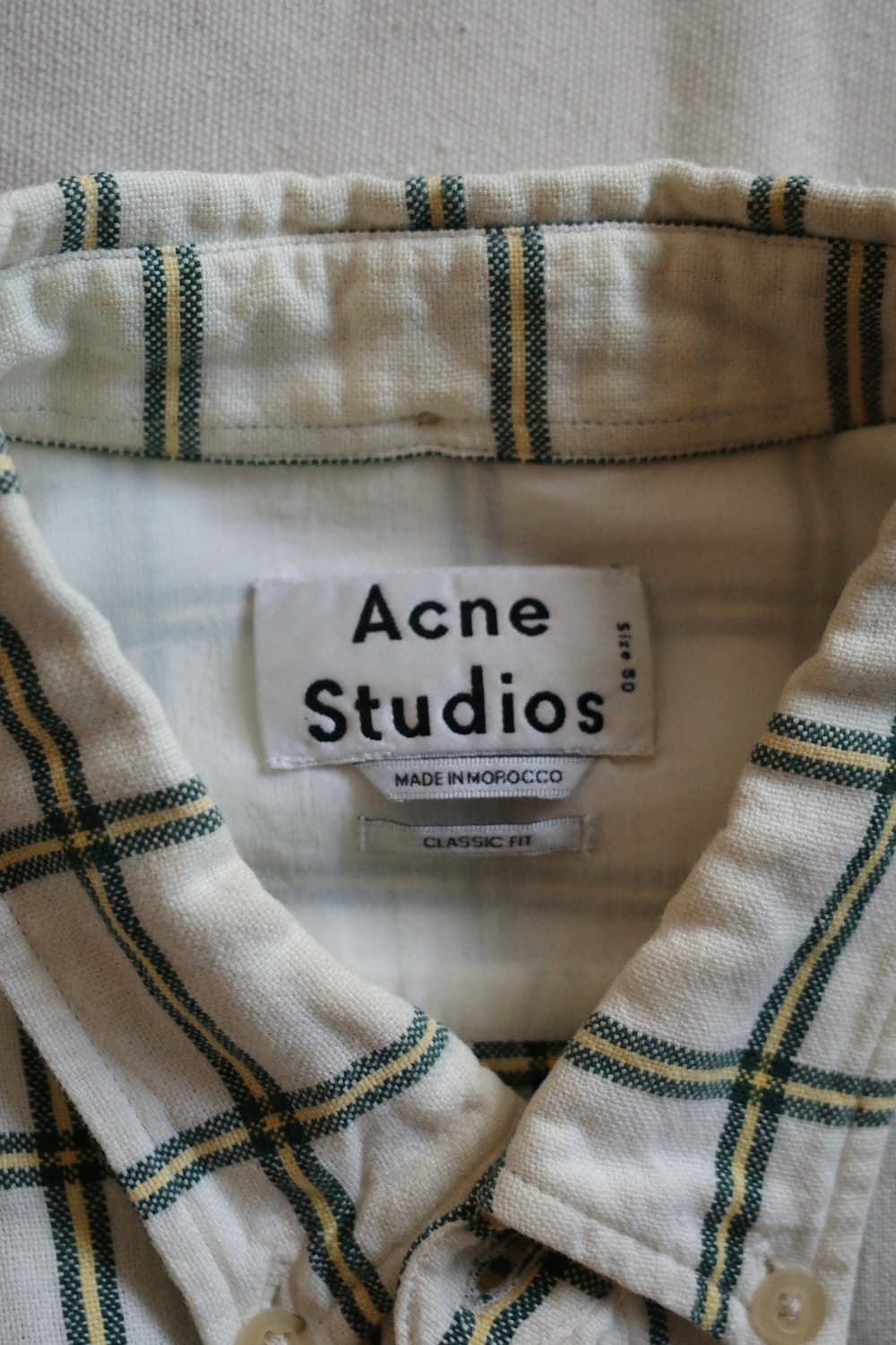 아크네 스튜디오 체크 셔츠 상품이미지10