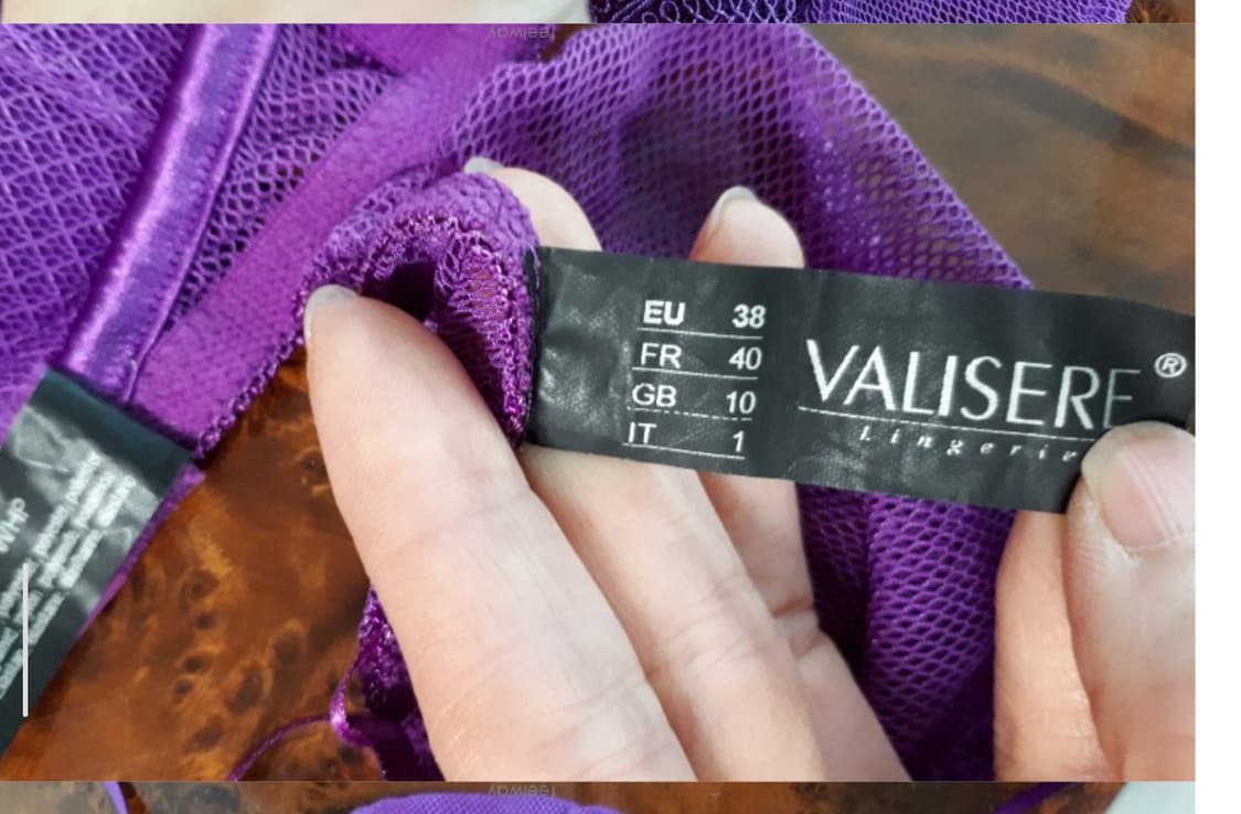 새상 프랑스 명품 valisere 브라 팬티 세트  상품이미지7