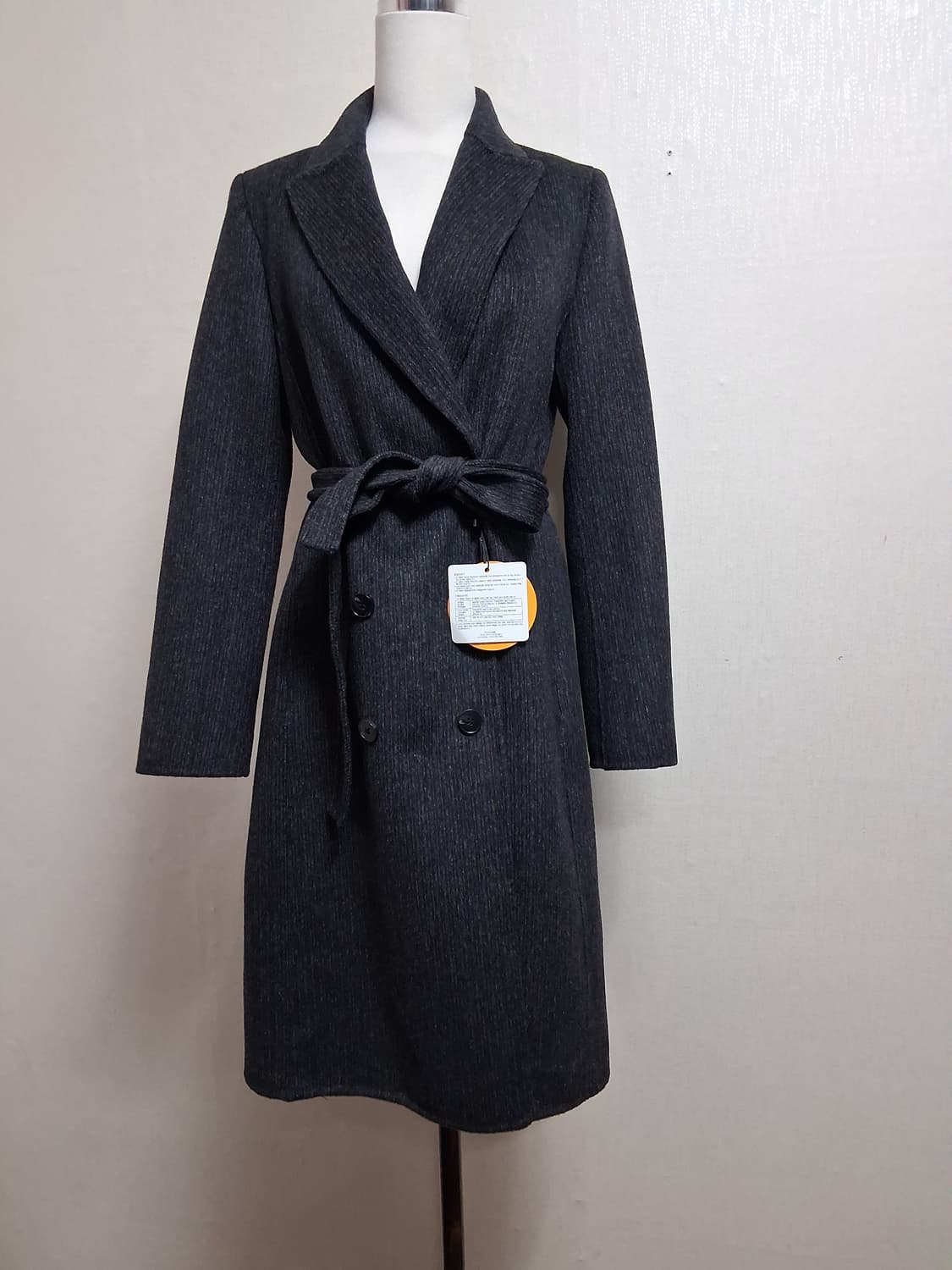 JAIN by jain song 핸드메이드더블롱코트 새제품상태 여성 55 상품이미지2