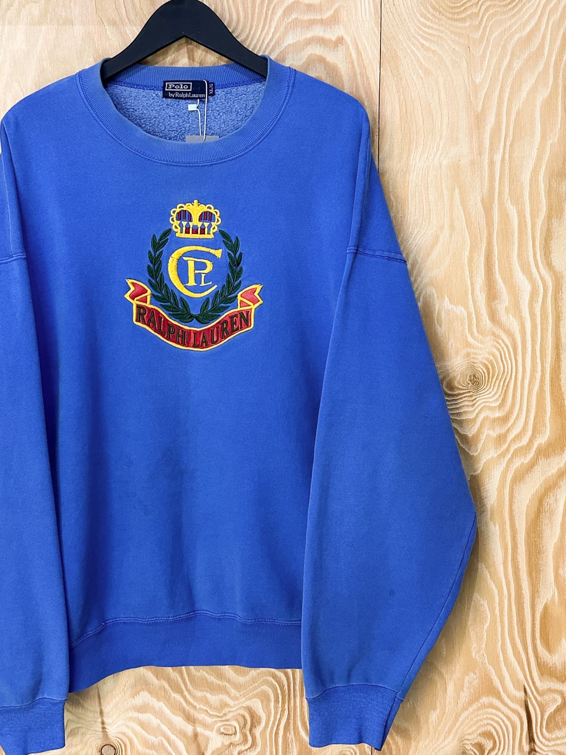 폴로랄프로렌 90's 크라운 크레스트 로고 스웻셔츠 상품이미지3