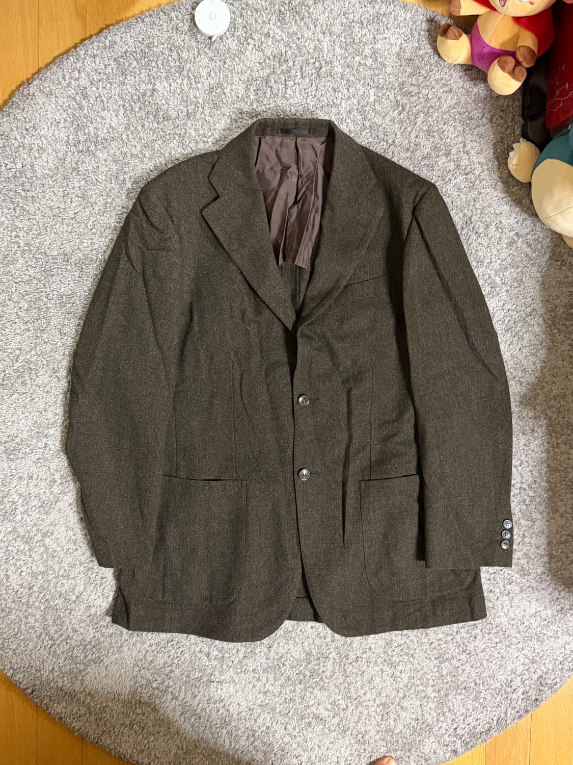 LANVIN 랑방 올리브 울 블레이저 상품이미지1