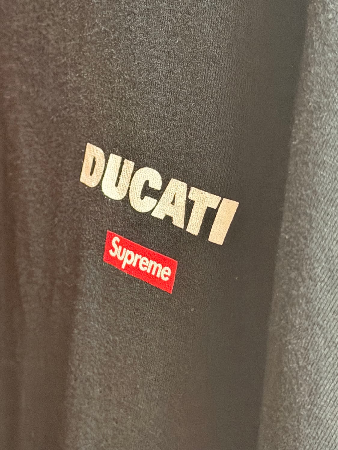 Supreme x Ducati Logos T-Shirt Black XL 상품이미지4