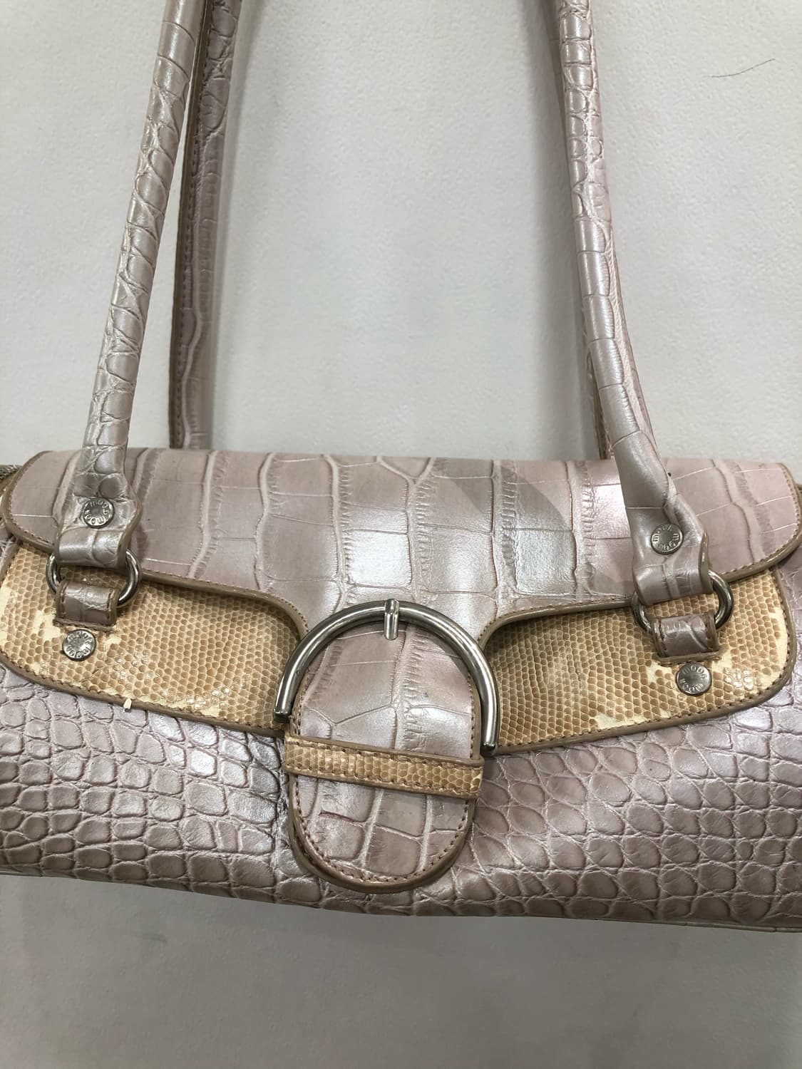 MOOK champagne pink log shoulder bag 상품이미지3