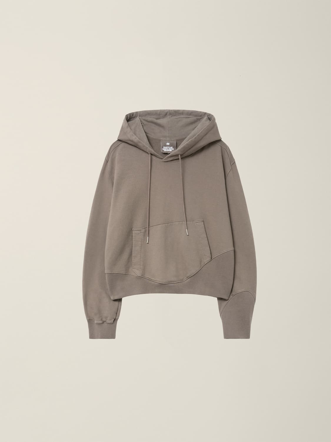 GARMENT DYED WAVE HOODED MODERN MOCHA 상품이미지3