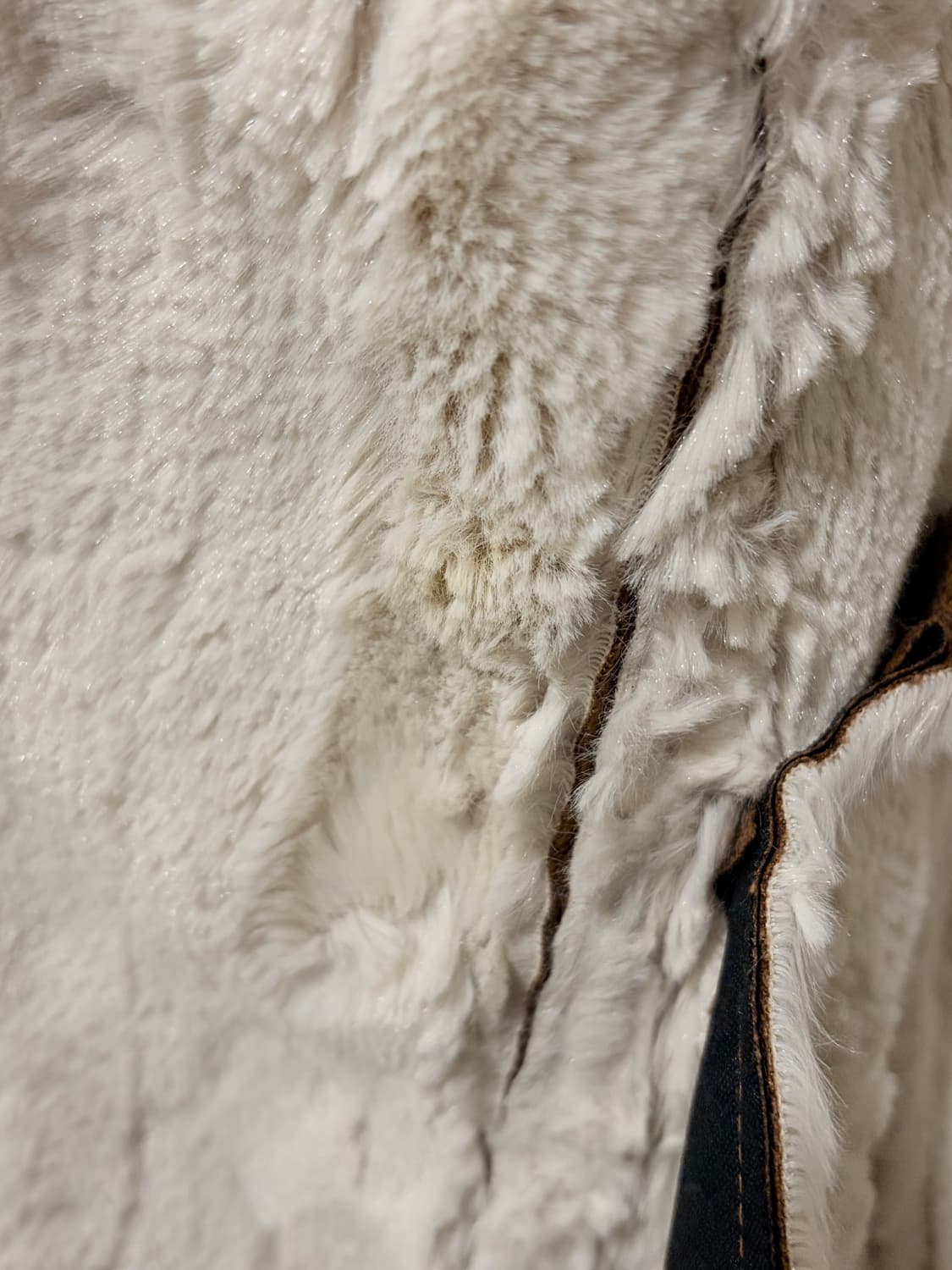 빈티지 스웨이드 퍼 베스트 상품이미지6