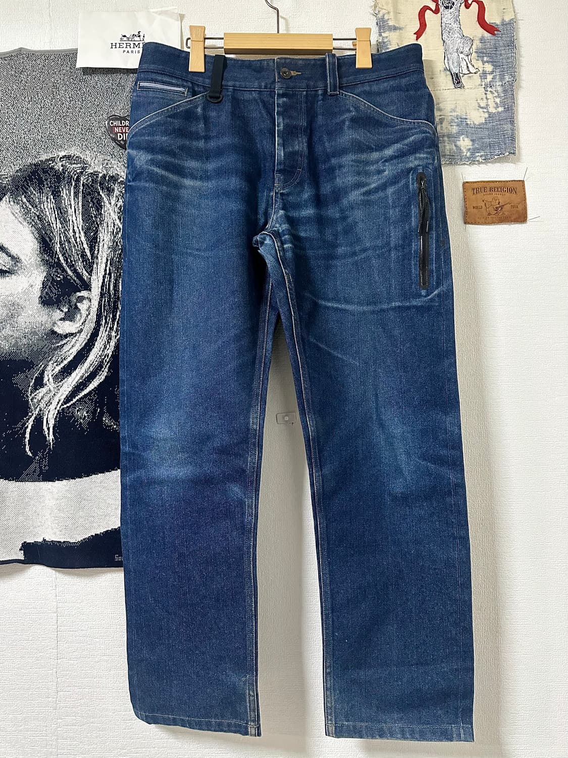 Nike NSW 2011 아카이브 지퍼 디테일 데님팬츠 상품이미지1