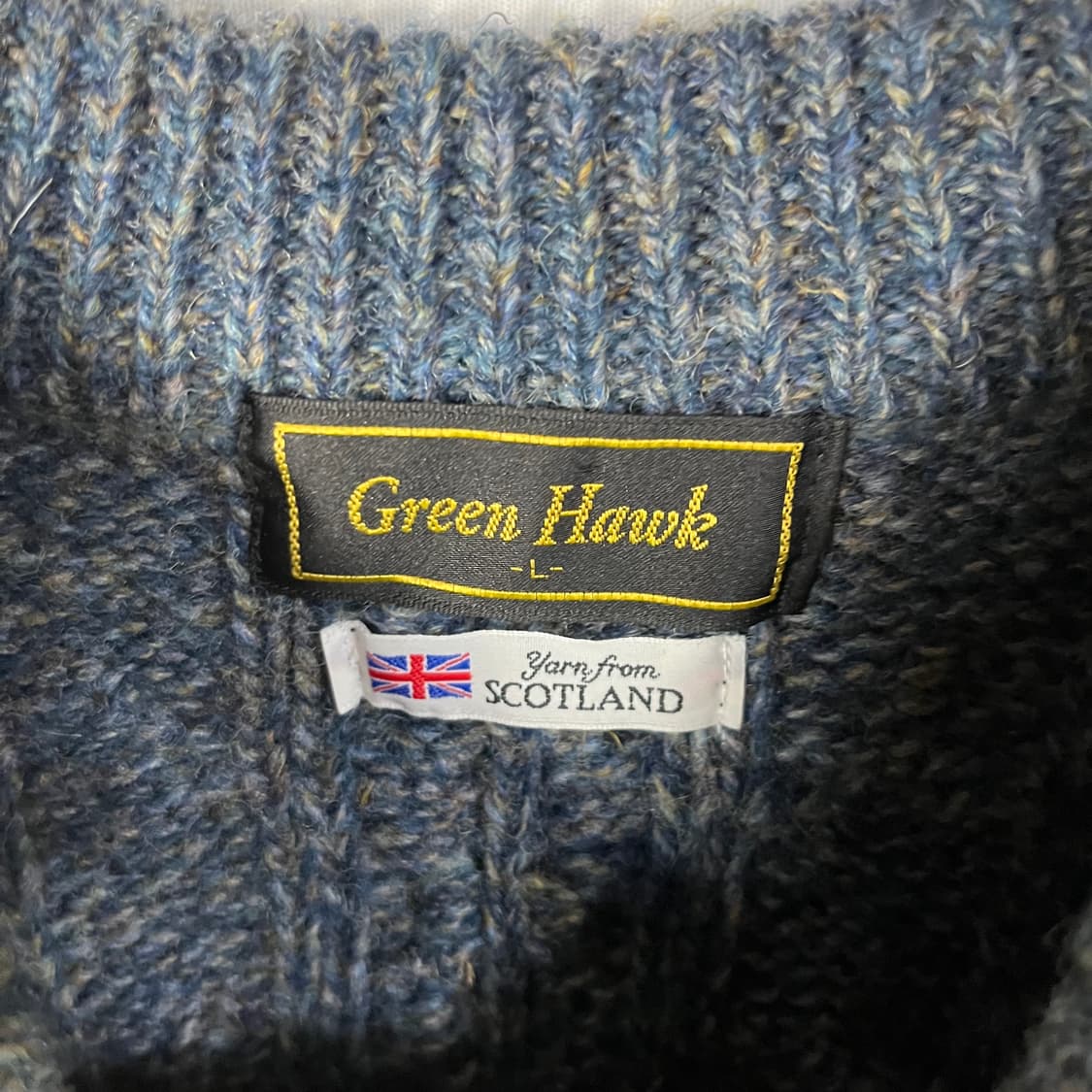 [Green hawk] 그린호크 헨리넥 울 니트 상품이미지5