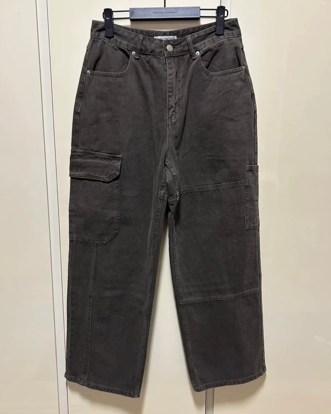 어널러코드 Dying Cargo Denim Pants (Brown) 상품이미지1