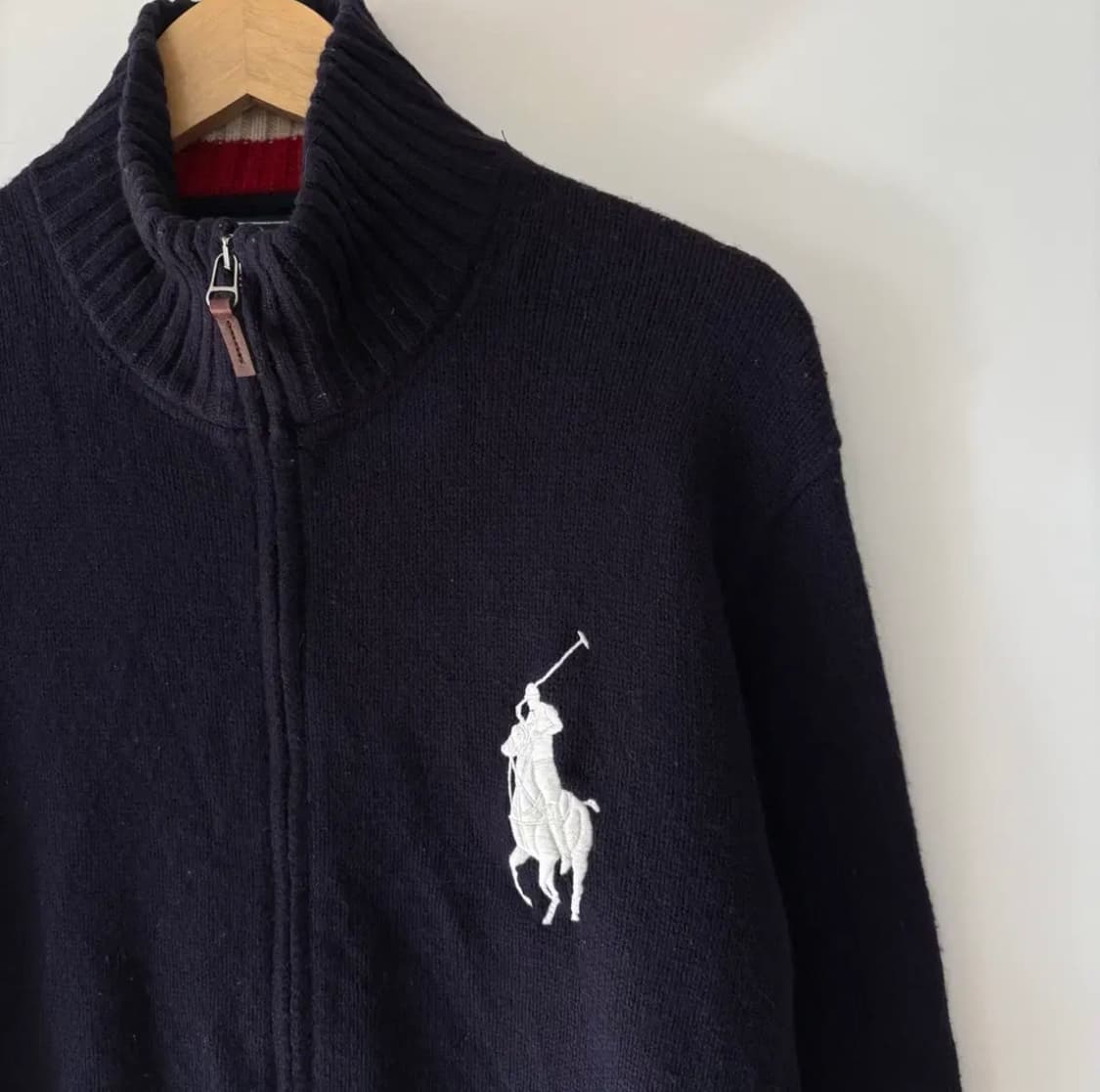 폴로 빅포니 니트 집업 상품이미지2