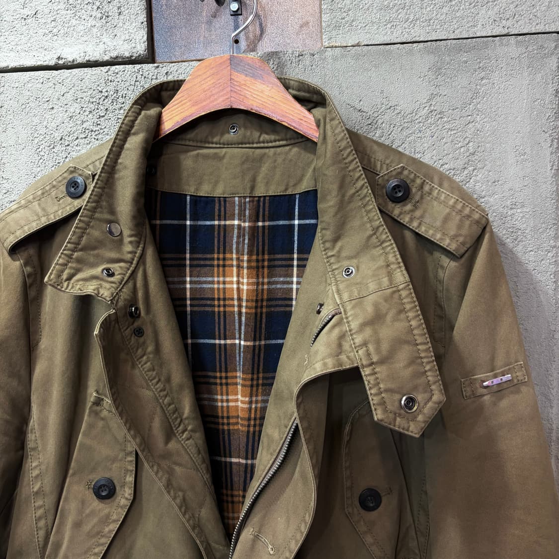 시리즈 밀리터리 필드 코트 (XL) 상품이미지2